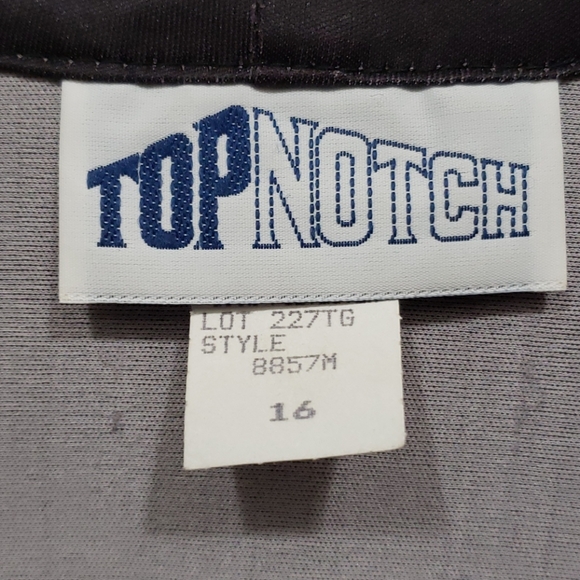 Black Florial Print Jacket with Built in Tank s16 - Picture 4 of 5